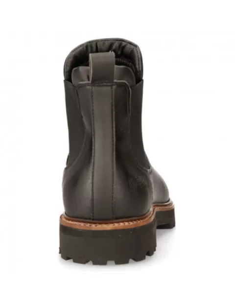 New Rock Street wear^Ankle Boot Black M-Montagna003-V1