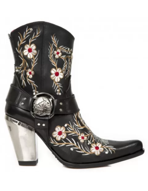 New Rock Western^Ankle Boot Bull M-Bull007-C1