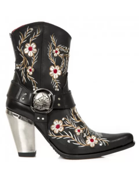 New Rock Western^Ankle Boot Bull M-Bull007-C1