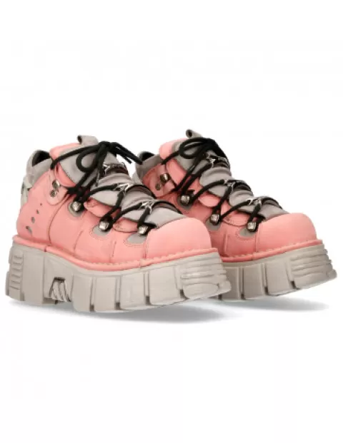 New Rock 106^Ankle Boot Metallic M-106-S20