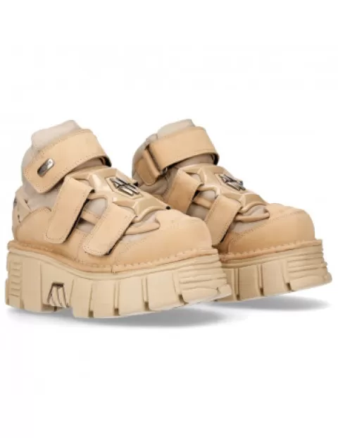 New Rock 285^Ankle Boot Metallic M-285-S20