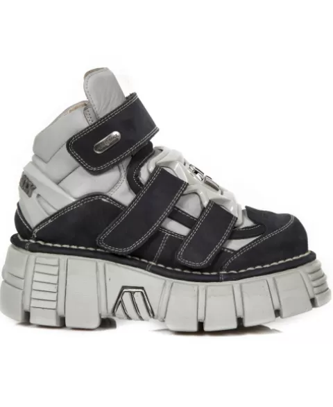 New Rock 285^Ankle Boot Metallic M-285-S23