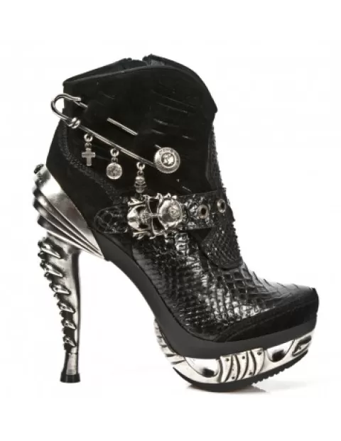 New Rock High heels^Ankle Boot Punk M-Mag032-C2