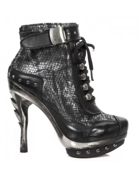 New Rock High heels^Ankle Boot Punk M-Punk028-C1