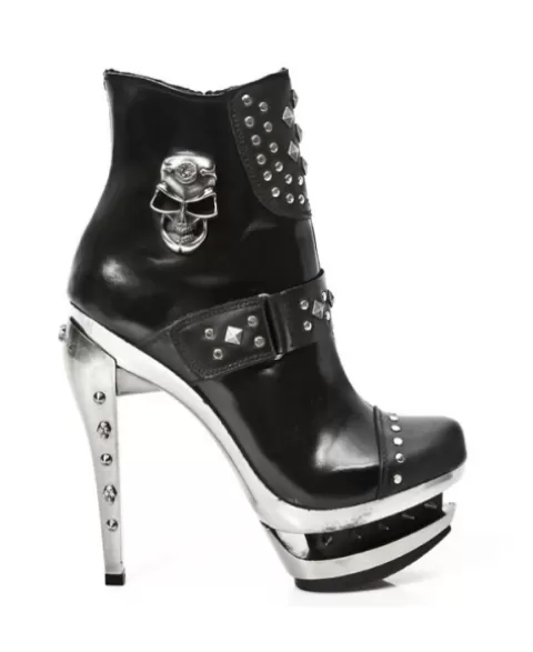 New Rock High heels^Ankle Boot Punk M-Rock263-C1