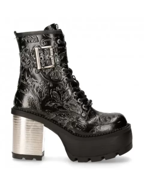 New Rock High heels^Ankle Boot Seventy M-Seve03-C1