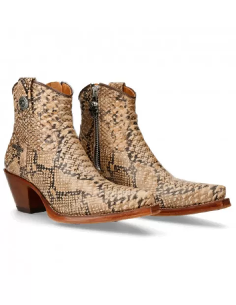 New Rock Western^Ankle Boot Suela M-7729C-C2