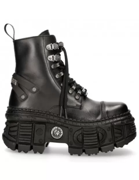 New Rock Platform | Platform^Ankle Boot  Tank  M-Wall047-C1