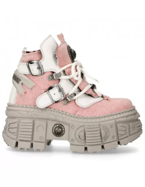 New Rock Wall^Ankle Boot  Tank  M-Wall052-V4