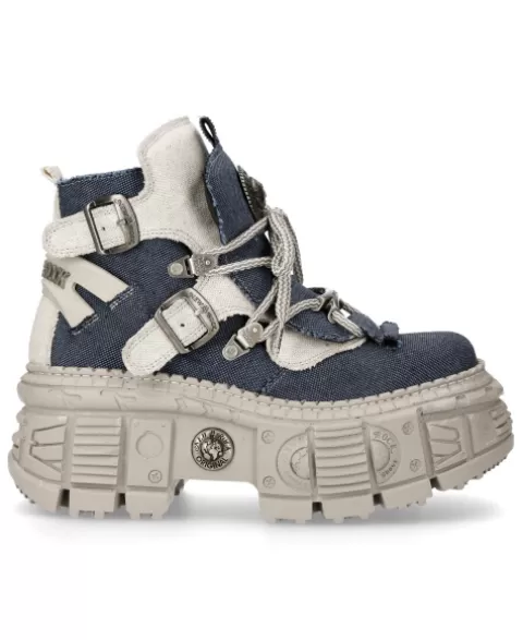 New Rock Wall^Ankle Boot  Tank  M-Wall052-V6