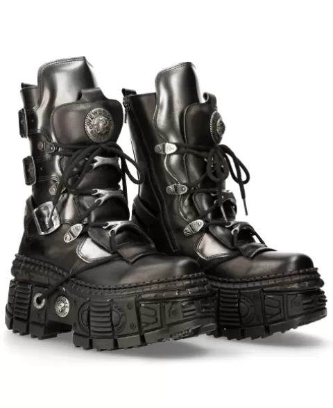 New Rock Platform | Platform^Ankle Boot Tank M-Wall130-C1