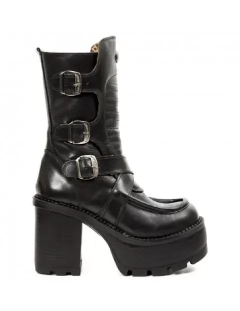 New Rock High heels^Ankle Boot Trail M-Seve01-C4