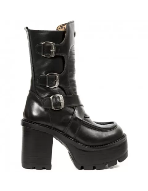 New Rock High heels^Ankle Boot Trail M-Seve01-C4