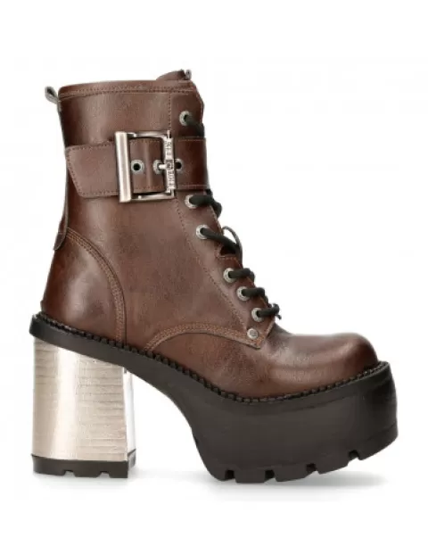 New Rock High heels^Ankle Boot Trail M-Seve03-C11