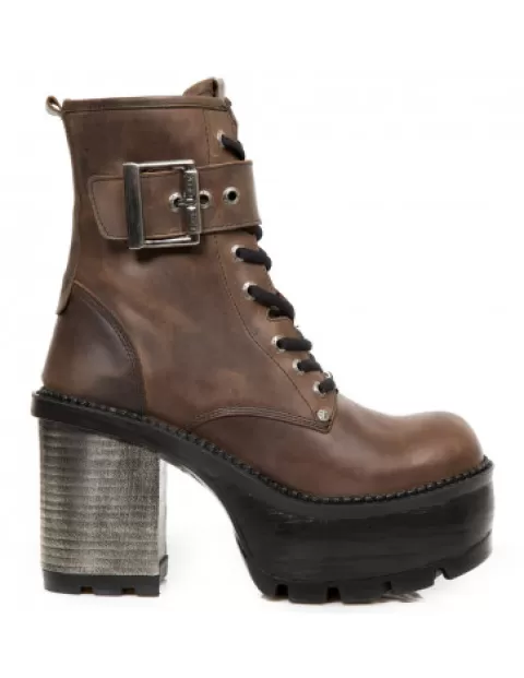 New Rock High heels^Ankle Boot Trail M-Seve03-C3