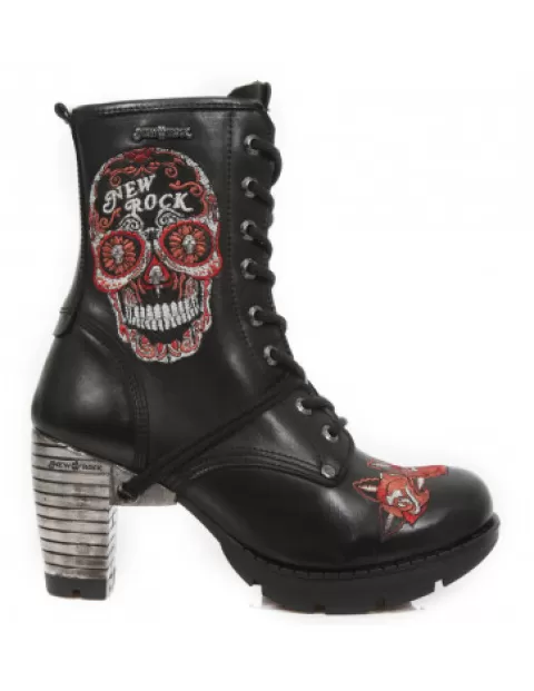 New Rock Biker^Ankle Boot Trail M-Tr048-S3