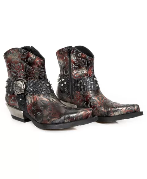 New Rock Western | Western^Ankle Boot West M-Wst076-C1