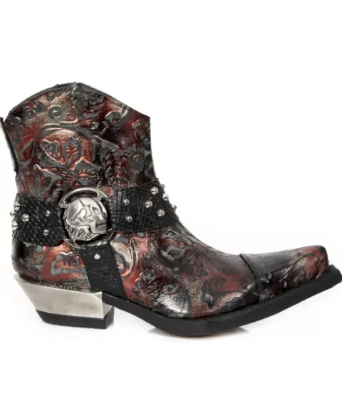 New Rock Western | Western^Ankle Boot West M-Wst076-C1