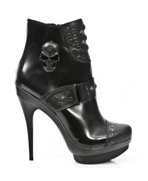 New Rock High heels^Black M-Punk263-C3