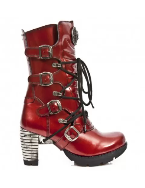 New Rock Biker^Boot Black M-Tr003-C10