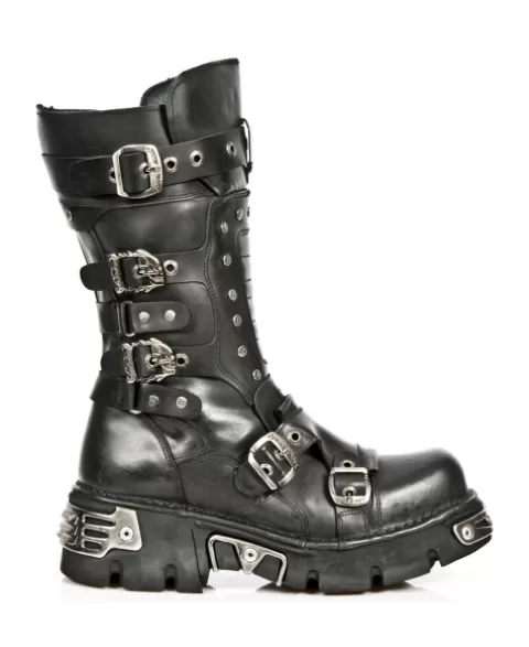 New Rock Boots | Boots^Boot Black Reactor  M-1020-S2