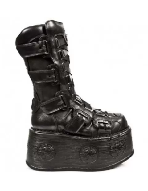 New Rock High heels^Boot Metallic M-189-C10