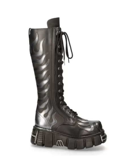 New Rock Boots | Boots^Boot Metallic M-350-C1