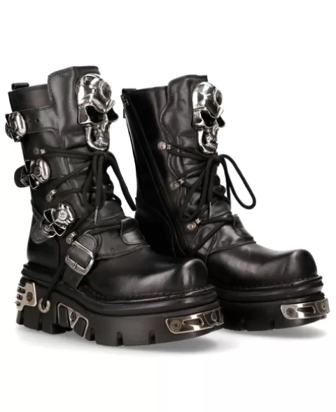 New Rock Boots | Boots^Boot Metallic M-375-S1