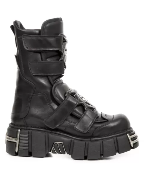 New Rock Boots | Boots^Boot Metallic M-422-S1