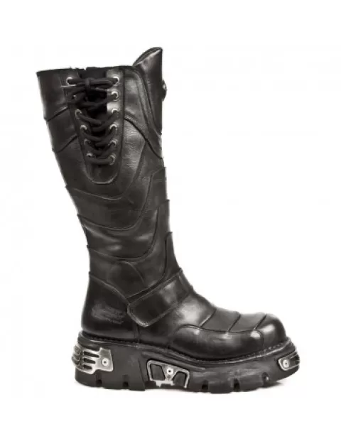 New Rock High boots | High Boots^Boot Metallic M-745-C1