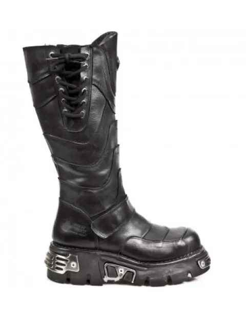 New Rock High boots | High Boots^Boot Metallic M-745-C1