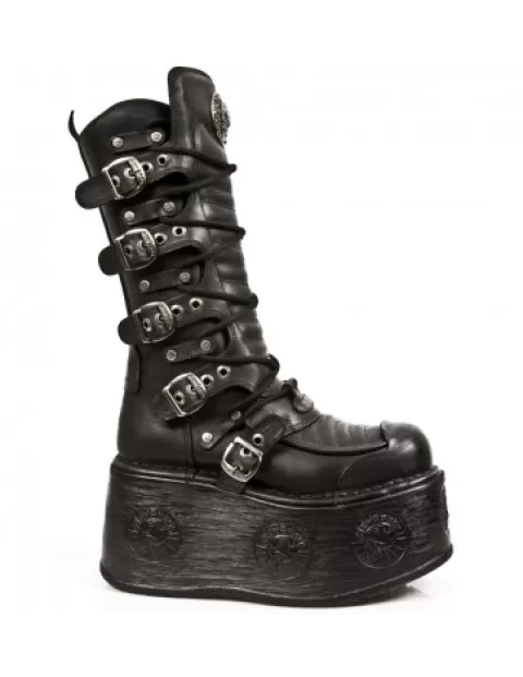 New Rock High heels^Boot Metallic M-985-C3