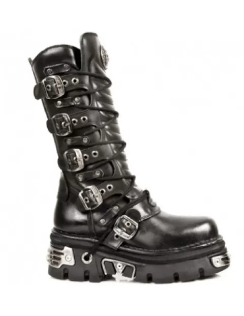 New Rock High boots | High Boots^High Boot Metallic M-1012-C1