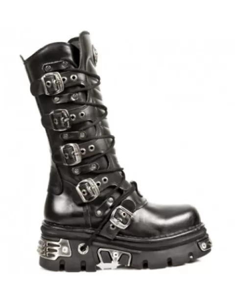 New Rock High boots | High Boots^High Boot Metallic M-1012-C1