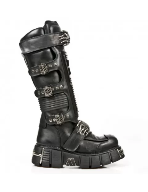 New Rock High boots | High Boots^High Boot Metallic M-1024-S1