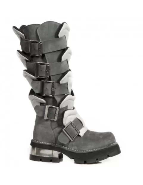 New Rock High boots | High Boots^High Boot Metallic M-1513-C2