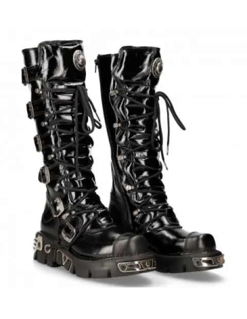 New Rock High boots | High Boots^High Boot Metallic M-314-S6