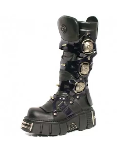 New Rock High boots | High Boots^High Boot Metallic M-735-C1