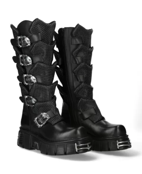 New Rock High boots | High Boots^High Boot Metallic M-738-C1