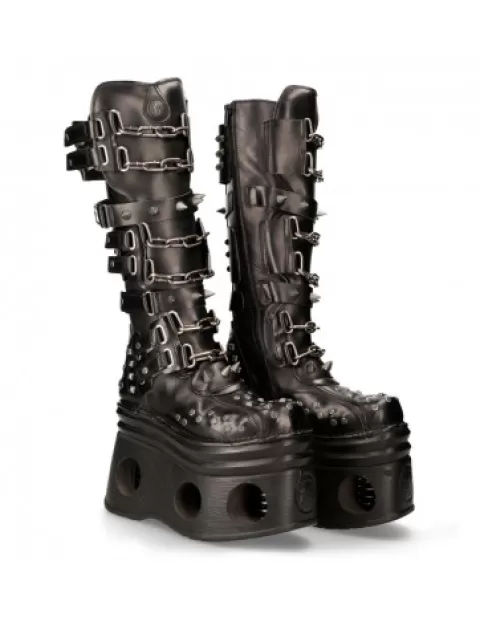New Rock High heels^High Boot Neptuno M-734-C4