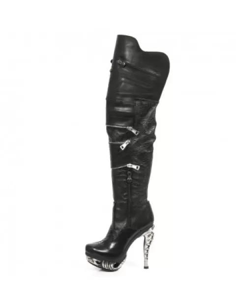 New Rock High heels^High Boot Punk M-Mag225-C1