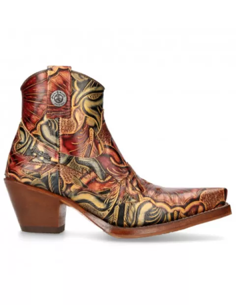 New Rock Western^High Boot Suela M-7734C-C1