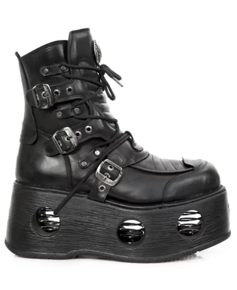 New Rock High heels^Metallic M-987-C2