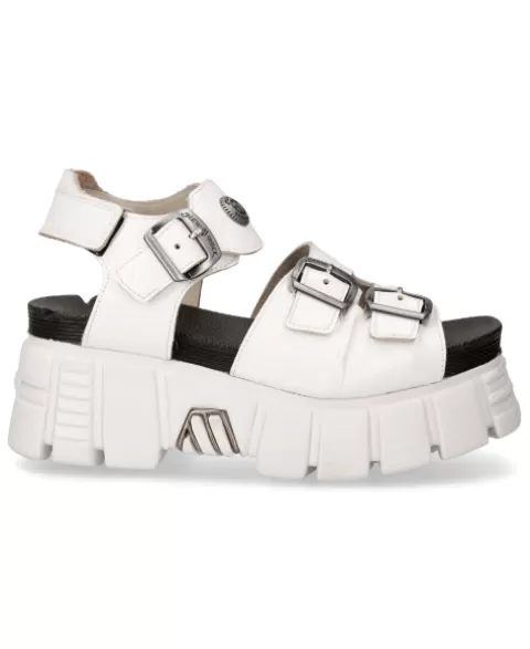 New Rock Sandals | Sandals^Metallic M-Bio101-C3