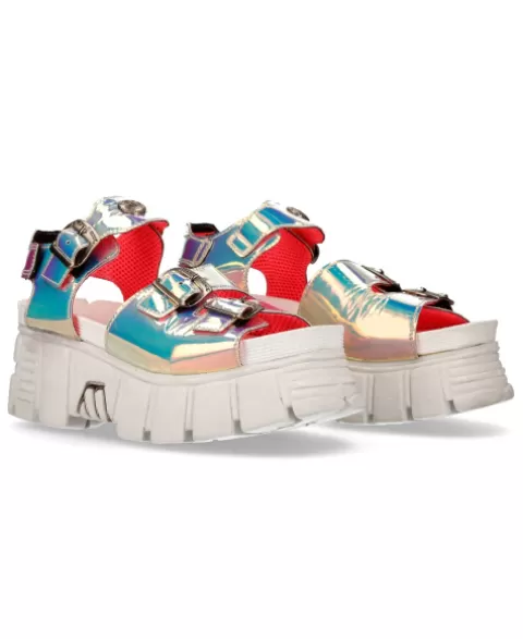 New Rock Sandals | Sandals^Metallic M-Bios101-C10