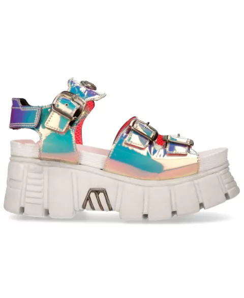 New Rock Sandals | Sandals^Metallic M-Bios101-C10