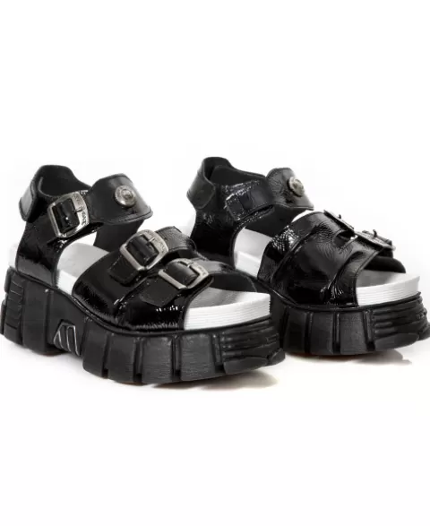 New Rock Sandals | Sandals^Metallic M-Bios101-C4