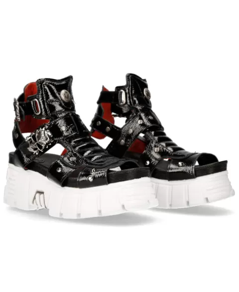 New Rock Sandals | Sandals^Metallic M-Bios104-C1