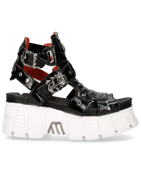 New Rock Sandals | Sandals^Metallic M-Bios104-C1