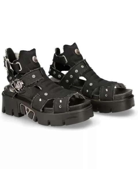 New Rock Sandals | Sandals^Metallic M-Bios104-V1